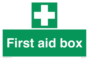 first aid box